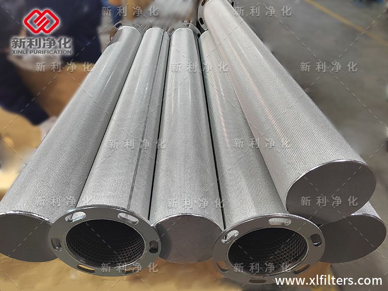 燒結網濾筒(高溫氣體粉塵攔截)
